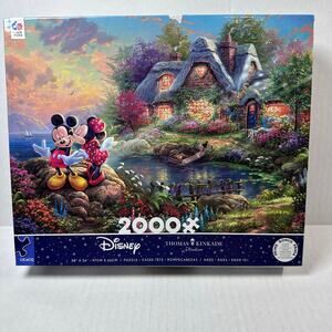 Thomas kinkade studios 2000 pcs Disney mickey & minnie jigsaw puzzle